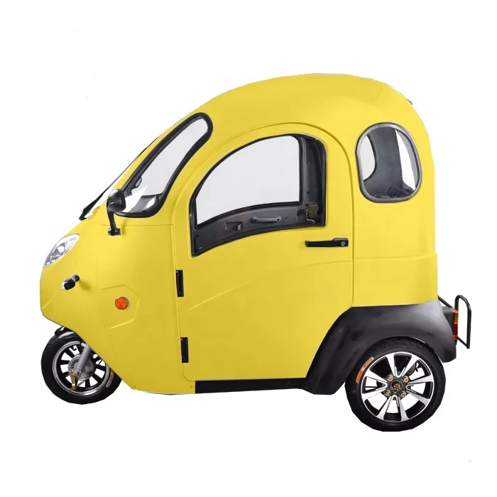 Cheap 60V Cargo EEC Tricycles 3 Wheel Electric Adult Elderly Electric Vehicle Steel 32 Closed Electric Citicoco 3 Vhels 5 T 40km
