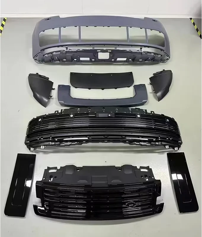Bodykit for Range Rover Vogue 2023+ Upgrade SV Look (Black and Silver)