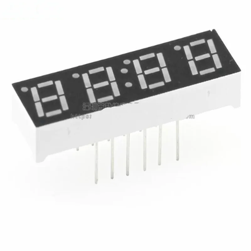 5-20pcs DIgital Tube 0.28 inch 1/2/3/4 digits Clock 4 digits Common Cathode/Common Anode Red High-Bright Numeric Display Tube