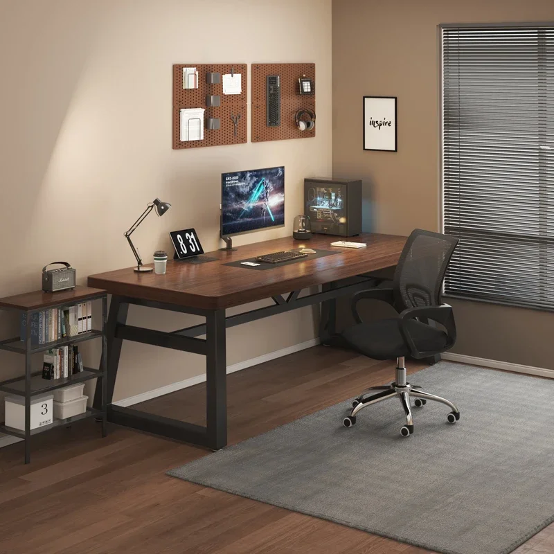 Computer desk Desktop home desk Simple double bedroom table E-sports table Student desk Study writing table