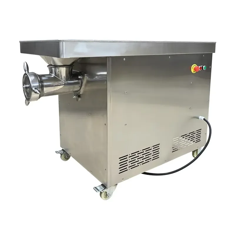 Large Commercial Multifunctional Stainless Steel Frozen Meat Grinder 400kg/h