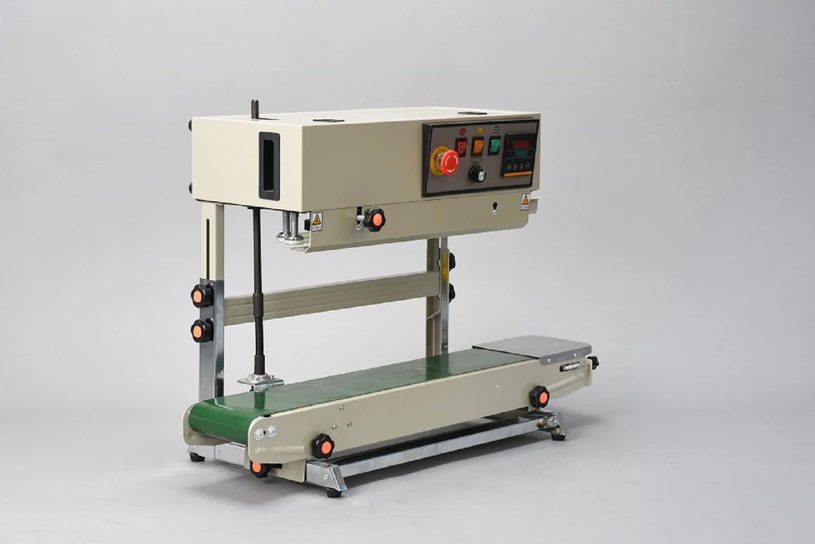 FR-770 Continuous Band Sealer Vertical Bag Sealing Machine with Digital Temperature Control Printing Function With Counter