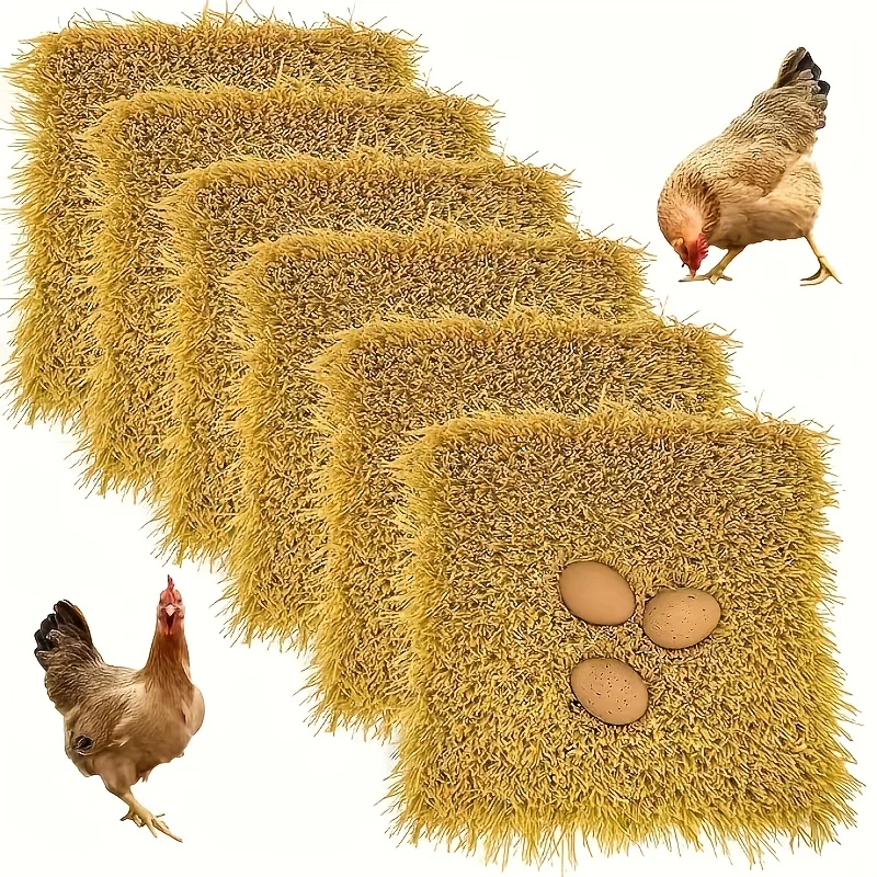 

1pc Simulated Lawn Chicken Coop Mat Egg Laying Mat For Chicken Coops Backyards And Pet Gardens Chicken Mattress