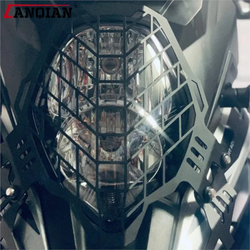 

2026 Headlight Guard For Suzuki VSTROM DL650 V-STROM 650 /DL1000 2017-2023 2024 2025 Motorcycle Head Lamp Light Grille Protector