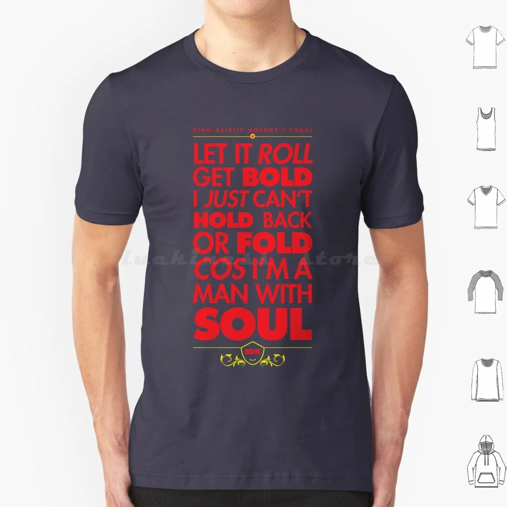 Man With Soul T Shirt Big Size 100% Cotton Hip Hop Hip Hop Head Real Hip Hop Hip Hop Culture Underground Hip Hop Rap Rapper