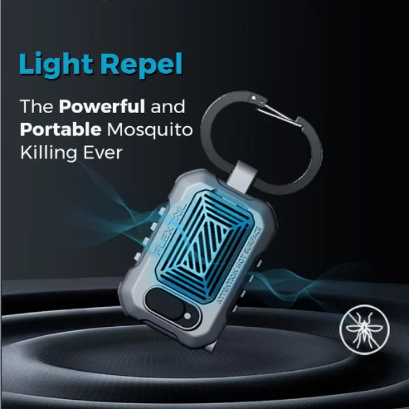 Flextailgear Light Repel Mini Mosquito Repelent Outdoor Ultralight 42g Bez baterii Mosquito Camping Wodoodporne narzฤdzia
