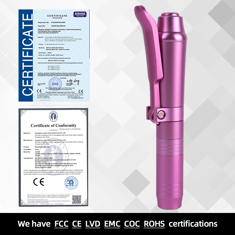 

0.3ml Hyaluronic Acid Injection Pen Massage Spray Pen Set; High-Pressure Acid Mist Microgun Anti-Wrinkle Beauty Skin Care