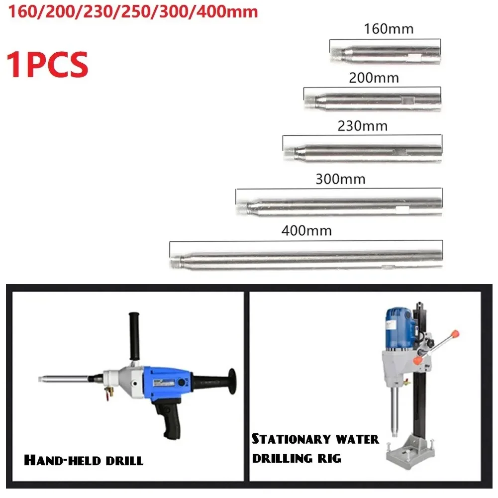 1 szt. diamentowe przedłużenie rdzeniowe 160mm/200mm/230mm/300mm/400mm dla M22 -=-=pręt przedłużający gwint do wiertarek diamentowych elektronarzędzia