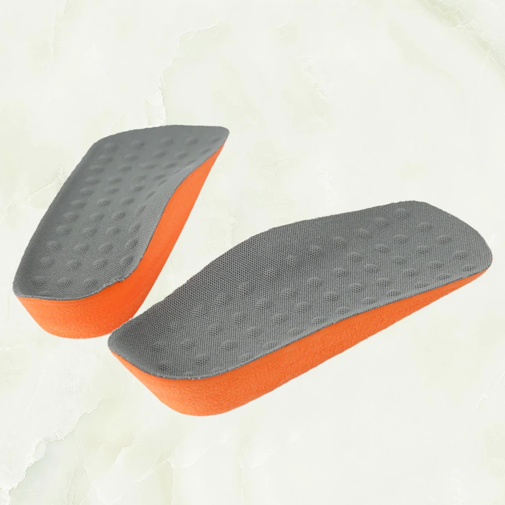 

1Pair Invisible Height Increase Insoles Mesh Shock Absorption Durable Heightening Inserts Unisex Fit Sneakers Boots