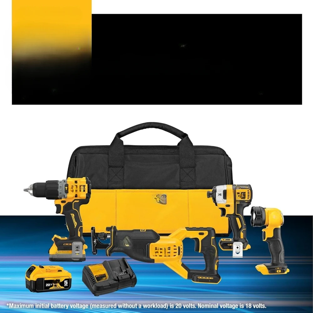 Cordless 4-Tool Combo Kit 4 TOOL COMBO KIT, Tool Bag