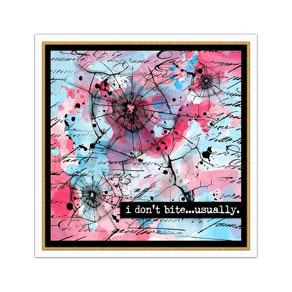 Mangocraft Irregular Broken Glass Clear Stamps DIY Stationery Scrapbooking Supplies Silicone Stamps For Card Making Album Decor