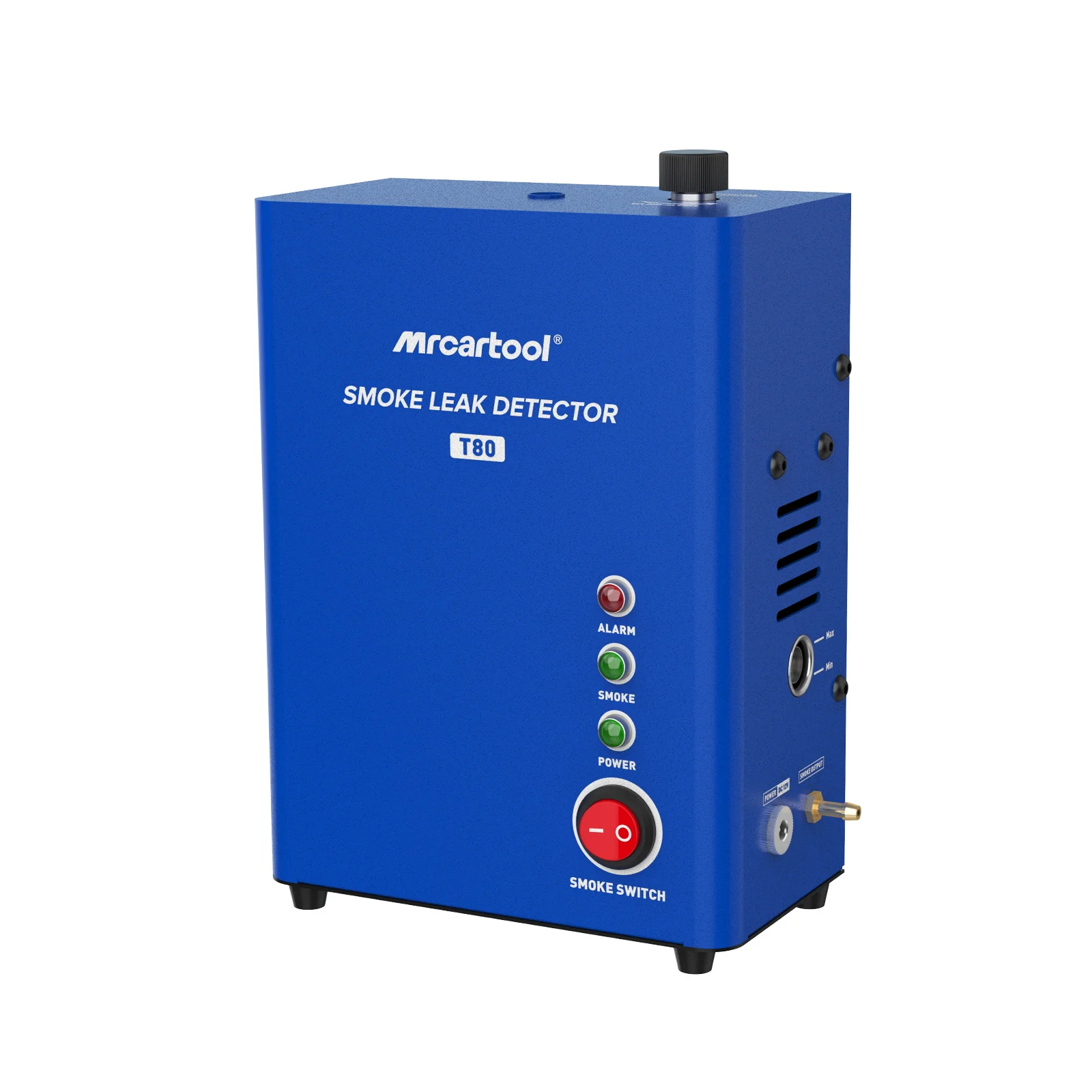 

MRCARTOOL T80 Автомобильный детектор утечки дыма Тест уплотнения автомобиля с насосом EVAP Локатор утечки трубы Генератор дыма Диагностический инструмент