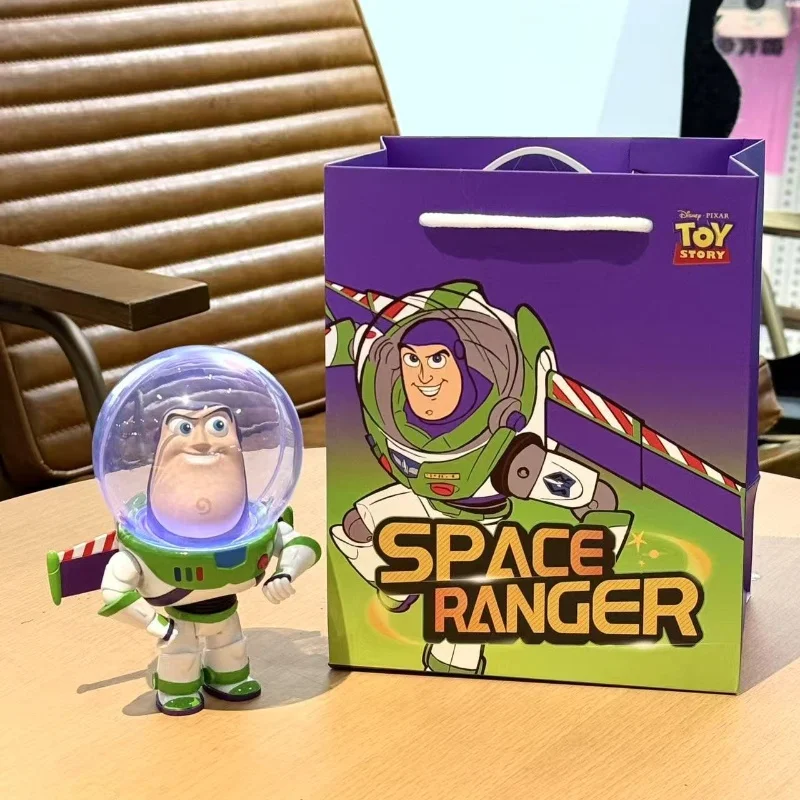 Auf Lager Martube Pixar Disney Toy Story Buzz Lightyear Handgefertigtes bewegliches Nachtlicht Actionfigur Kunstdekoration Weihnachtsgeschenke