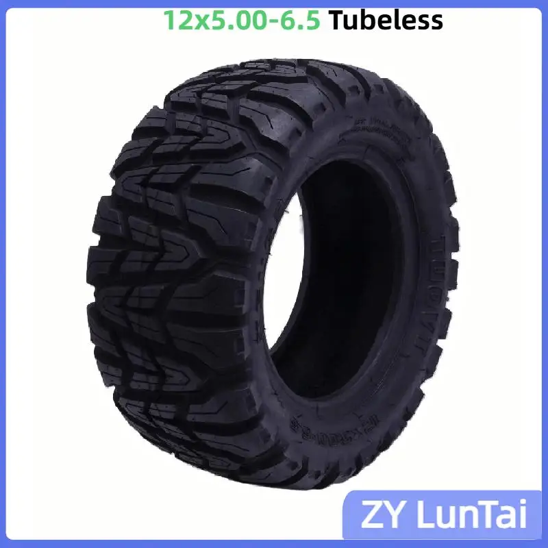 12 × 5.00-6.5 Offroad-Vakuumreifen für Elektroroller, modifizierter Strandbike-Kart-Reifen, 12-Zoll-Reifen