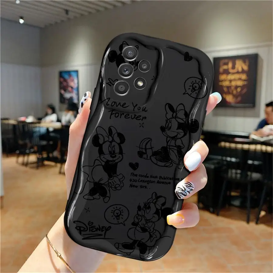 Disney Mickey Mouse Minnie Mouse Case for Samsung Galaxy A35 A52 A54 A36 A24 A55 A25 A32 A56 A23 A53 Soft Phone Cover