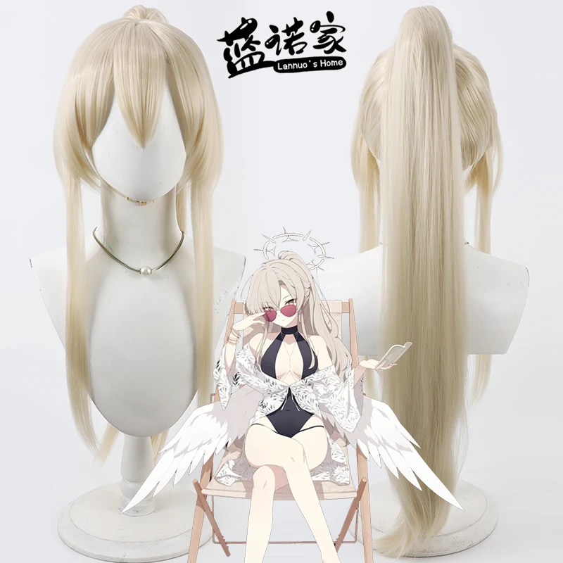 

Аниме Люй Архив Nagisa Kirifuji Cos Косплей Парик Хэллоуин Карнавал Реквизит для вечеринки Синтетические волосы Термостойкое волокно + Кепка для парика