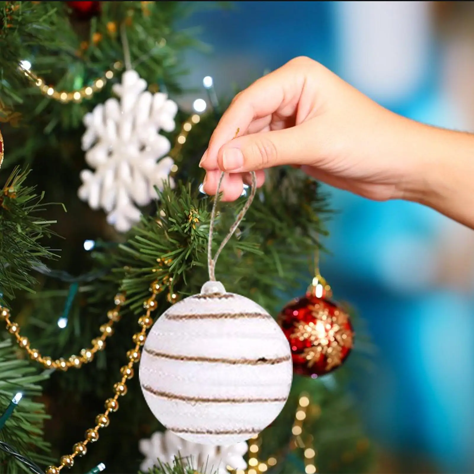 

Рождественские елочные шары, украшения из 9 предметов, декор, небьющиеся рождественские елочные декоративные безделушки для дома, зимние каникулы