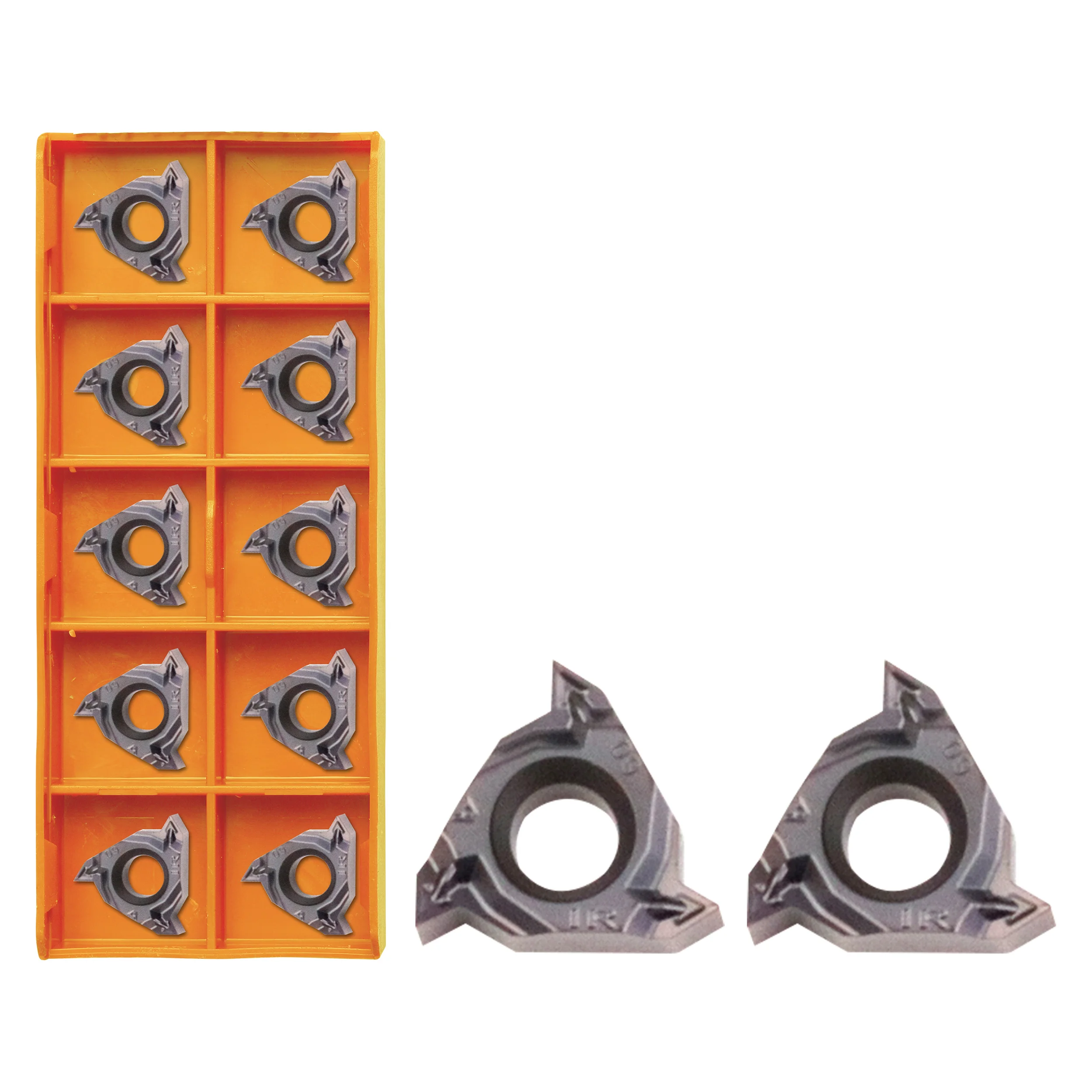 10 pz 11IR A55 A60 HS5125 tornio CNC inserto filettato in metallo duro alta precisione e alta rigidità alta finitura ampia applicazione