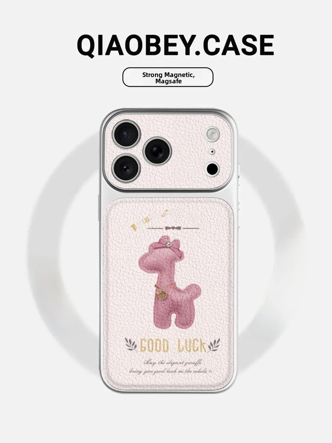 

Giraffe Instant 17 Large View Window Compatible with iPhone 17 Phone Case New Premium Cartoon Cute 15 Lens Full Cover ...