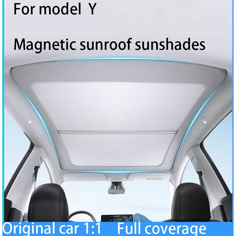 Protetores de sol retráteis para carro personalizados de alta qualidade para modelo Tes Y