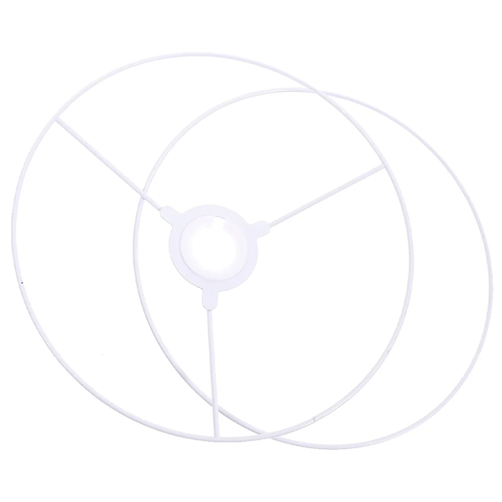 

Wire Lampshade Frame Light Stand Metal Ring Support The Circle Fitter Pendant Shades for Floor