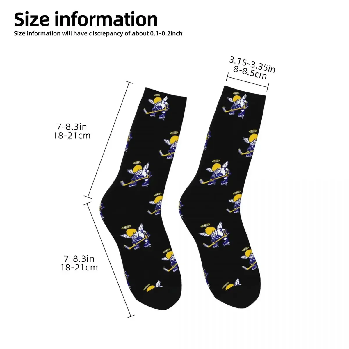 Aufgelöste Hockey-Team Minnesota Kampf Heiligen Vintage Retro Socken Harajuku Schweiß absorbierende Strümpfe die ganze Saison lange Socken