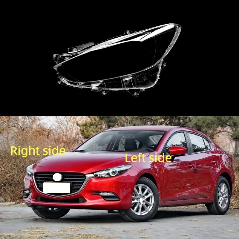 

Для Mazda 3 Axela 2017 2018 2019 автомобильная фара, сменная линза, крышка корпуса фары, стекло