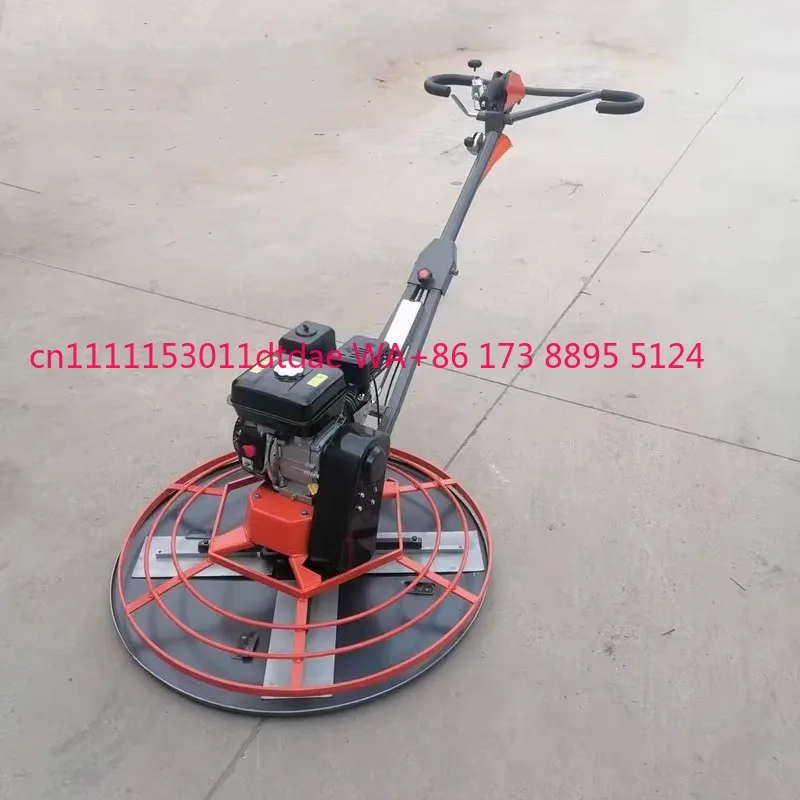 concrete 60/80/100 small polishing machine, cement road surface finishing and smoothing machine