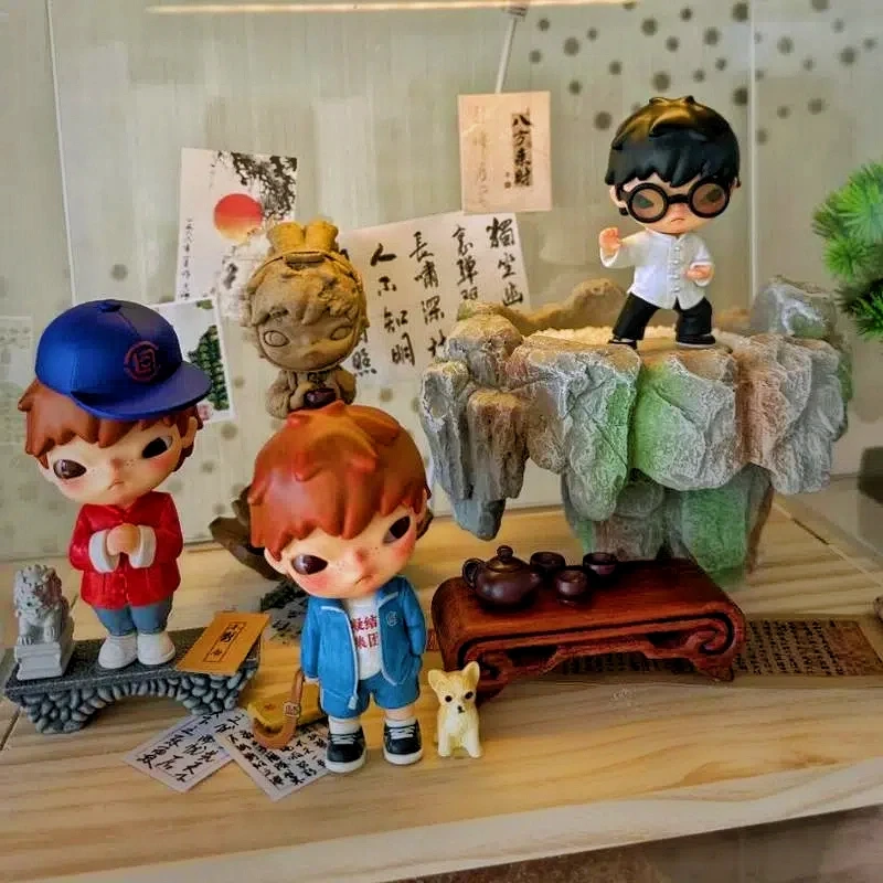 

Genuine Hirono X Clot Lm Action Figures Series Trendy Toy Desktop Ornament Cool PVC Boys Keychain Pendant Children Birthday Gift