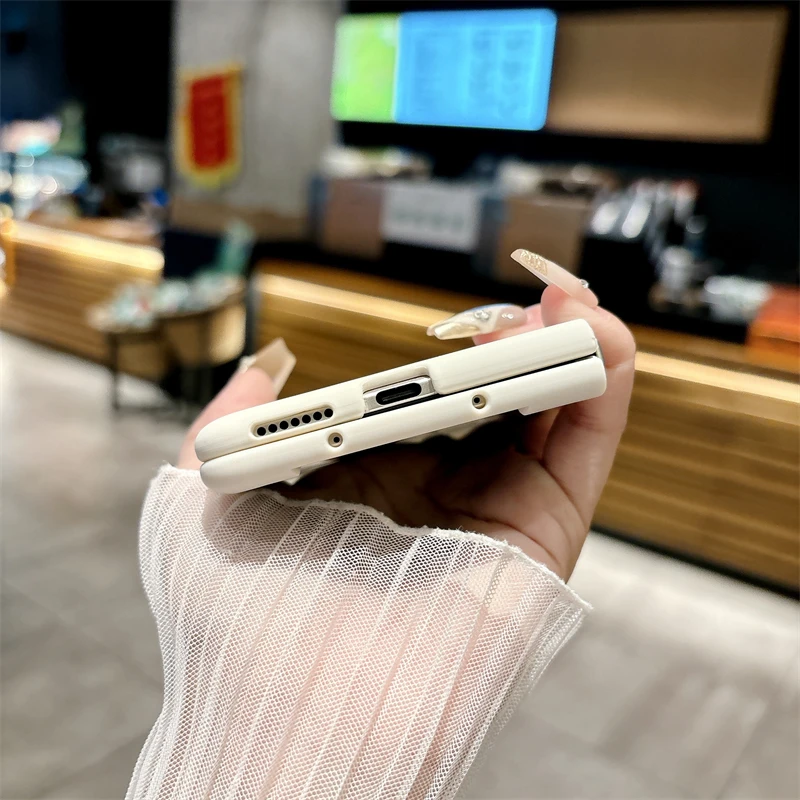 Casing untuk Honor Magic V5 Silikon Cair Lembut Pencegahan Jatuh Perlindungan Redaman Penutup Ponsel Honor Magic V 5 Cangkang Bumper Funda