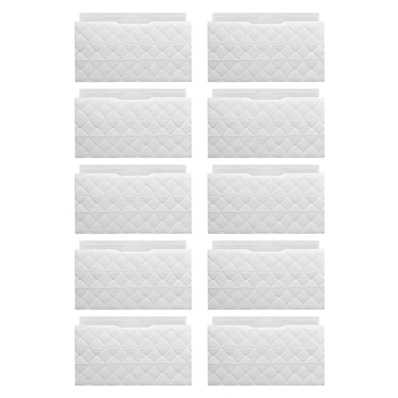 Replacement Pads for VACMOP VM200 VM250 VM252 Mop Pads Refills, Disposable , 10 Pack