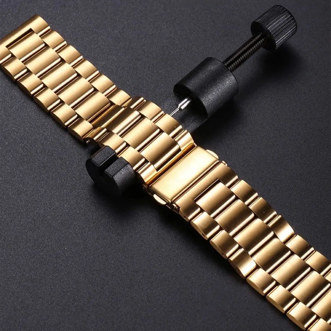 TOMI Minimalist Watch Set Mirror Polished Silver Dial Stainless Steel Milanese Band Business Casual Style With Bonus Accessories