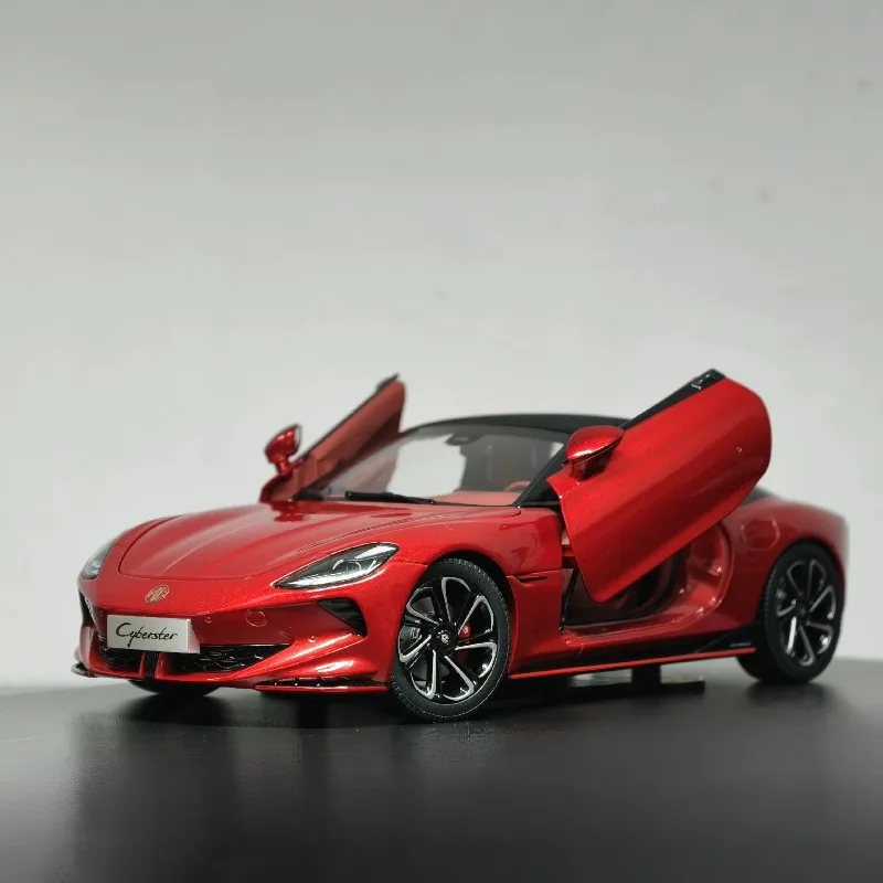 

Cyberster Alloy Simulation Car Model,MG EV sports Car Decoration,Die-Cast Metal Replica,Gift,Adult Collectible,Red,1: 18