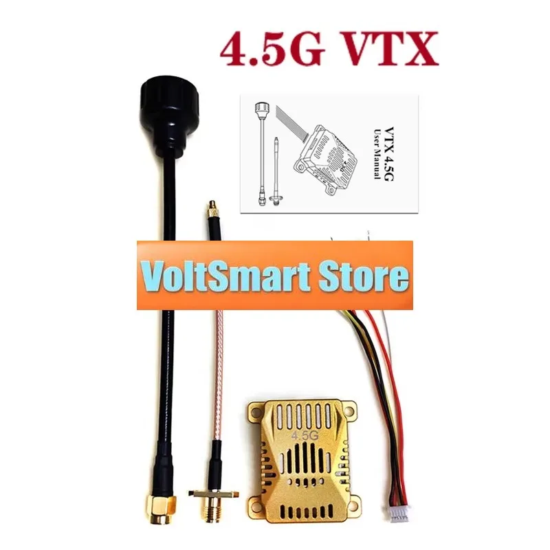 VoltS4.5GHZ FPV VTX Video Transmitter 16CH 4.5GHz Virtual Reality Receiver Kit for Long Distance Transmission