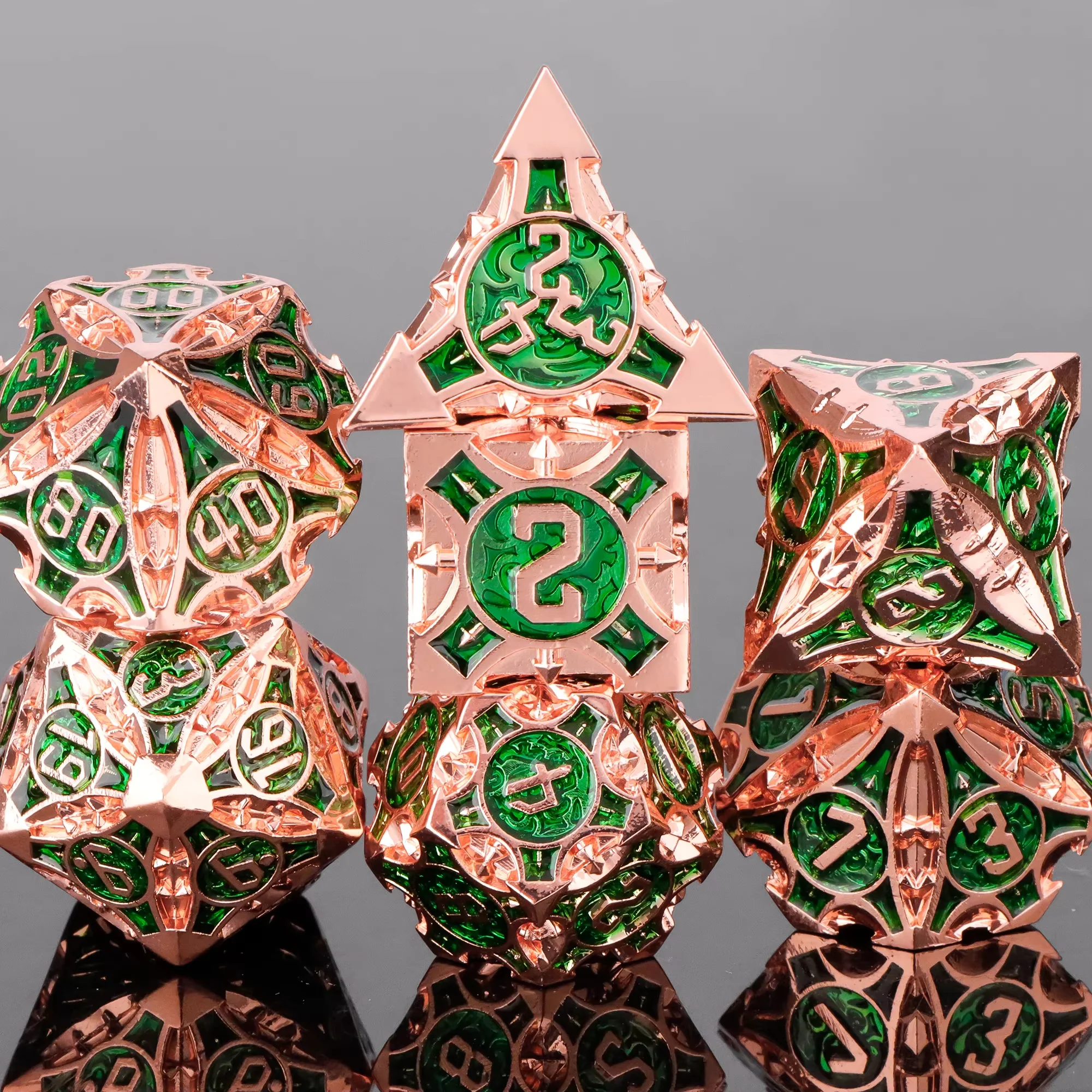 7PCS Metal Dnd Dice…