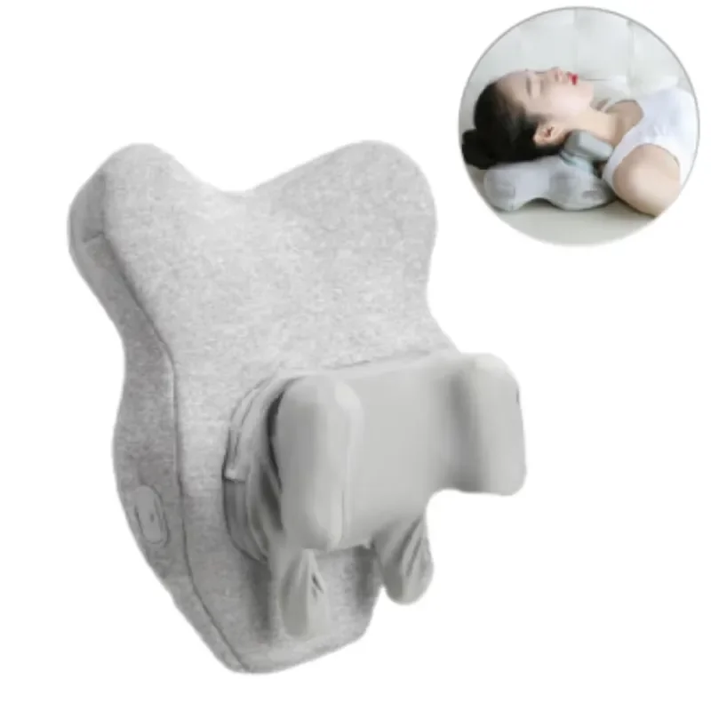 【CHIMU HOME】 3D Kneading Massage Pillow Multi-functional Electric Shiatsu Device Full Body Foldable for Car Office Home Use