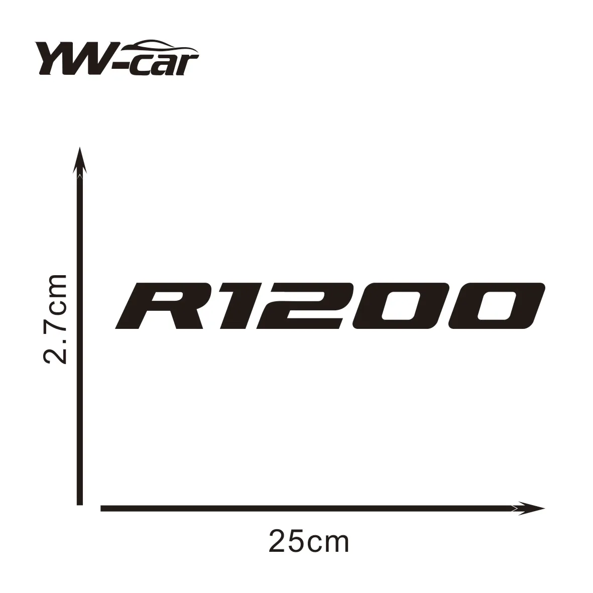 

General Purpose Motorcycle Waterproof Reflective Sticker Waterbird Modification Decal for BMW r1200 R1200 GS r1250 R1250 GS