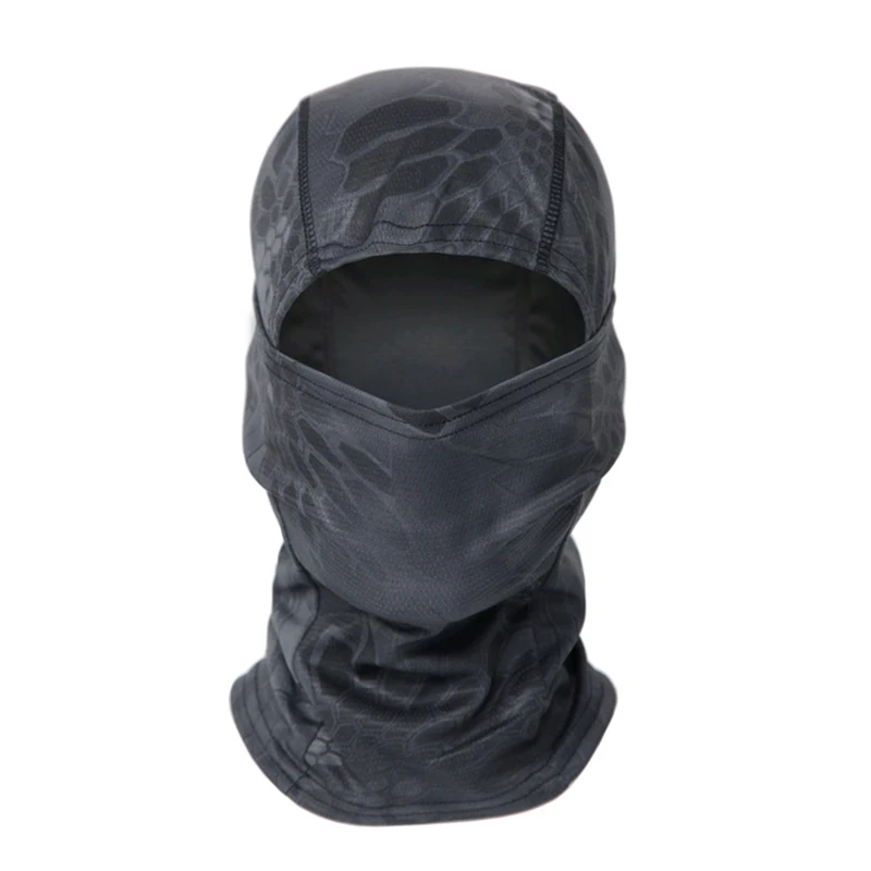 Cagoule intégrale militaire CamSolomon, masque de cyclisme, capuche de chasse, pêche en plein air, protection de l'armée, casque de sport, casquette de doublure, écharpe