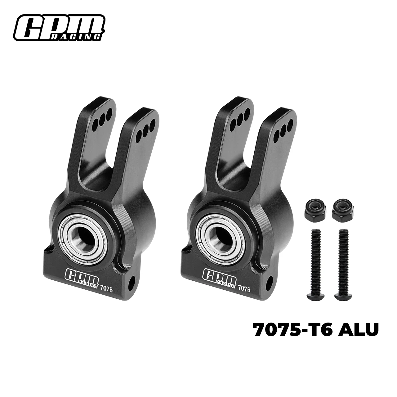 GPM LOSI 1/10 레이저너트 테나시티 울트라 4 LOS03028 알루미늄 7075 리어 허브 세트 대형 베어링용