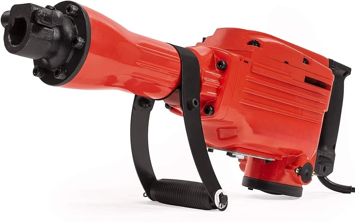 

2200W Demolition Jack Hammer Chisel & Shovel Bits Demo Jack Hammer Construction Concrete Floor Breaker Drill
