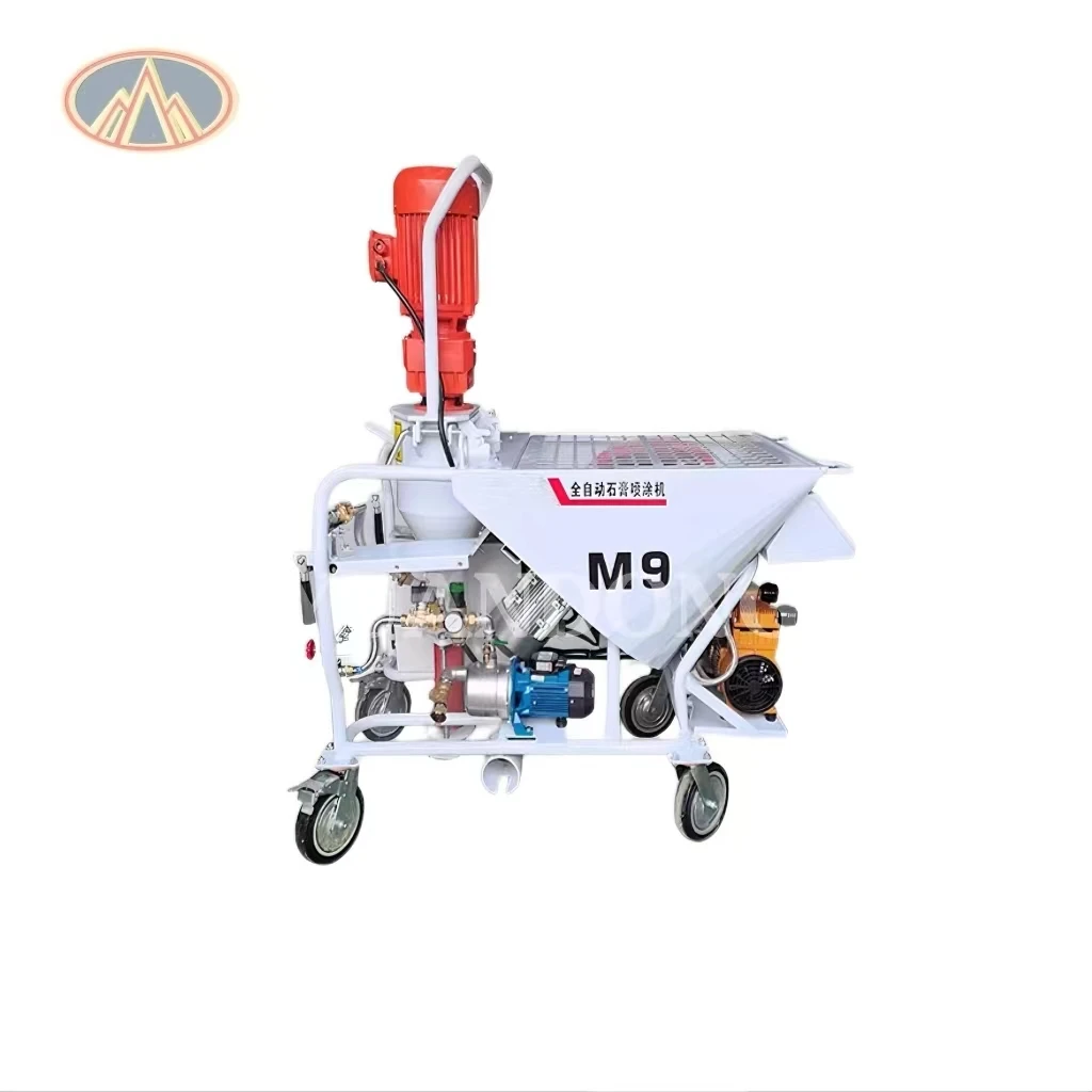 Electric Mortar Spray Machine High Efficiency Gypsum Paint Airless Putty Spray Equipment - view 5