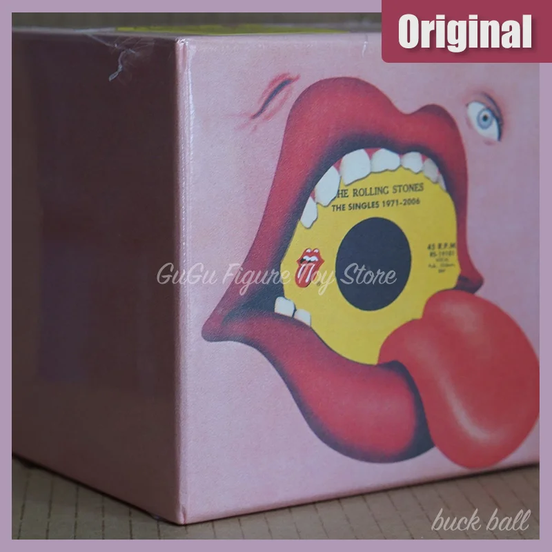 Original The Rolling Stones Mick Jagger Music Cd Greatest Hits 1971-2006 Deluxe Album 45pcs Music Record Cosplay Soundtracks Box