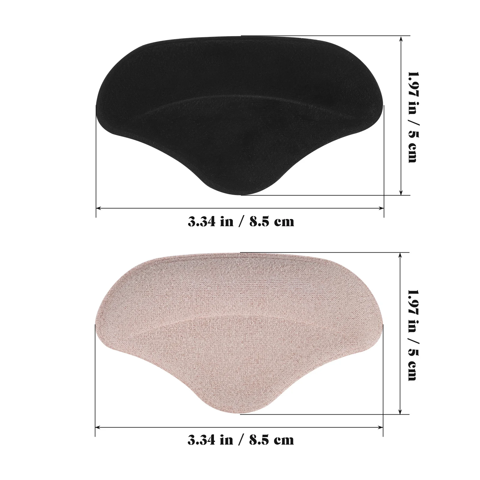 ヒールパッド 摩擦防止 目に見えないインサート 女性用 ハイヒール コンフォートシューズ バックライナー グリップ フットケアツール