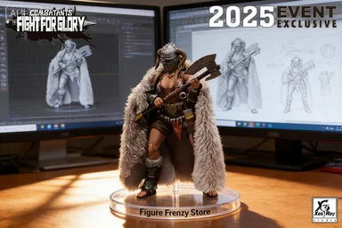 

12-Inch Xesray Battle For Honor Anime Action Figure Golden Hilde Collectible Model For 2025 Event in stock