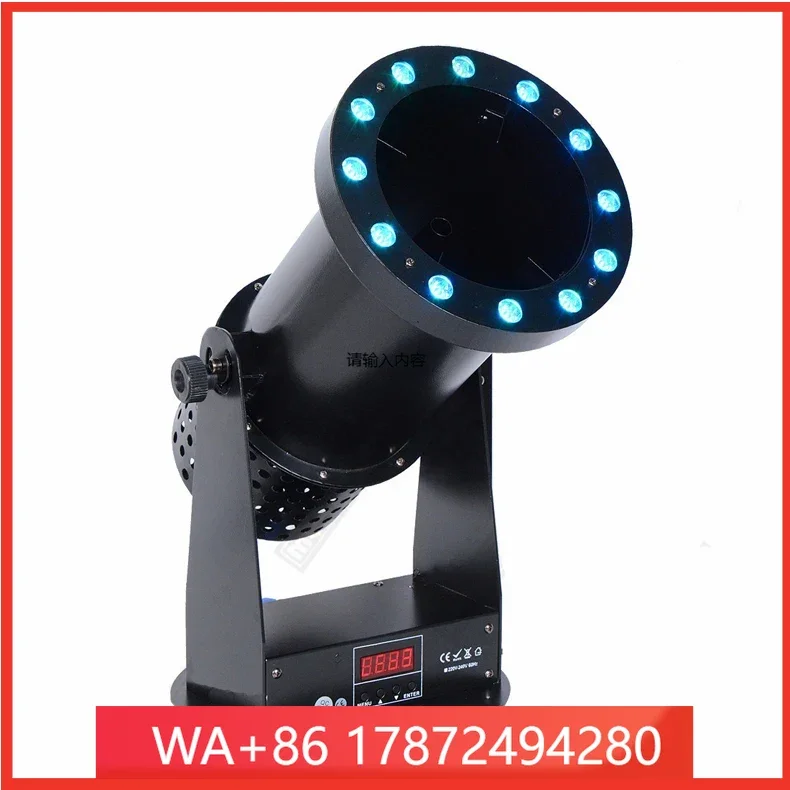 LED 1200W Paper spray machine Fog Machine Wire Control with LED Effect disco fog machine
