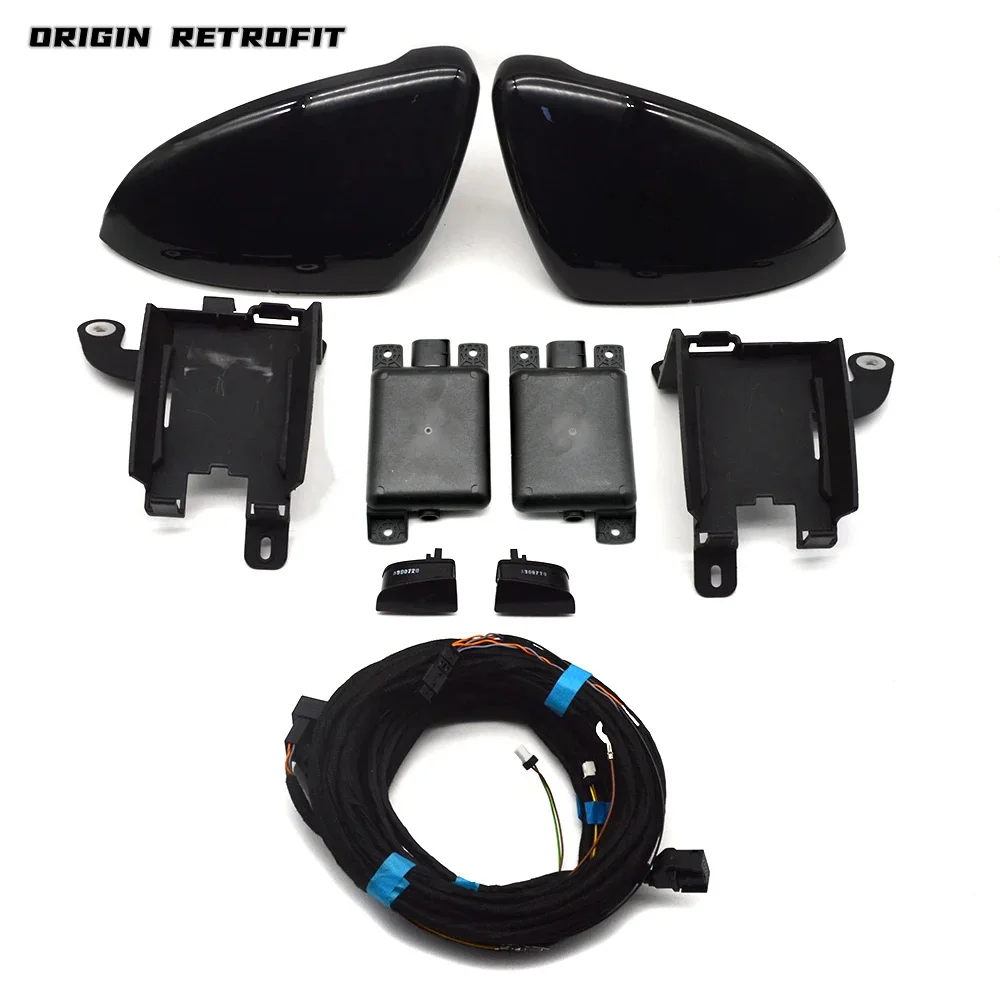 For Golf MK7 7 A7 Blind Spot Side Assist Lane Change Warning Kit 5QD 907 685 686 A 2128 35 509 510 5TD 949 145 146 5G6 907 455