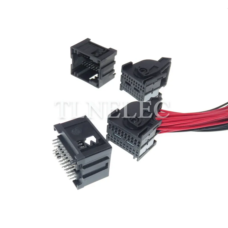 40 Pin Cara Konektor Terminal Kabel Mobil dengan Kabel Soket Kabel Kawat Otomotif 967286-1