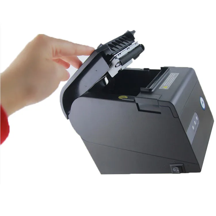 

New Label Printer Impresora BT USB LAN Interface Portable Printer Thermal Receipt Printer 80mm For POS Systems