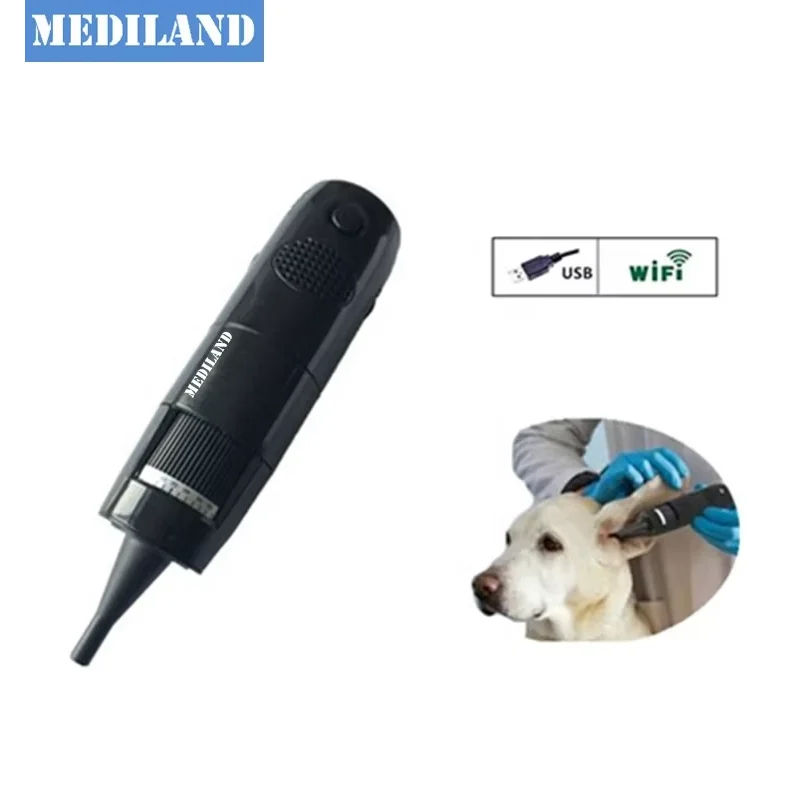 2025 ML-402V otoscopio Wi-Fi più avanzato Strumenti e attrezzature veterinari Microscopio Wi-Fi digitale con doppia modalità