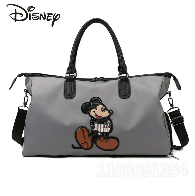 Bolsa de fraldas mickey disney, bolsa de bebê, desenho animado, multifuncional, grande capacidade, alta qualidade, moda, novo